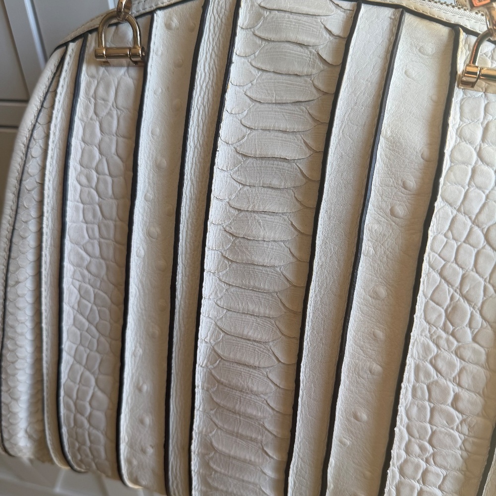 Coach Genuine Python Leather Satchel | Discontinued Exotic | Excellent Condition - Picture 8 of 16